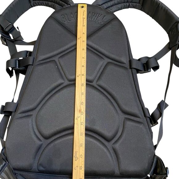 Blackhawk Tactical Backpack Black Nylon 3-Day Assault Adjustable Straps - Picture 12 of 16